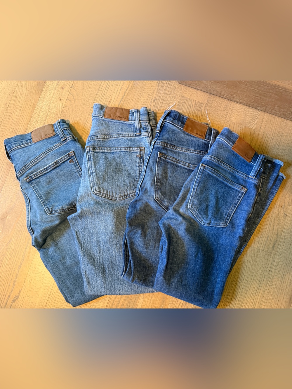 Madewell & J.Crew High-Rise Jeans Size 23 LOT